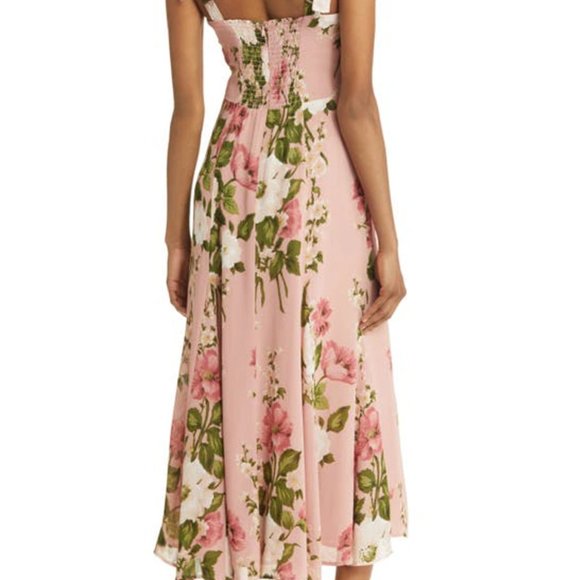 Reformation Nadira Dress + Rose Garden | NWOT - Picture 9 of 12
